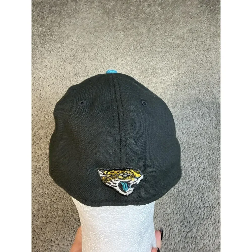 Jacksonville Jaguars Hat Cap Fitted Mens XL Black NFL Football New Era